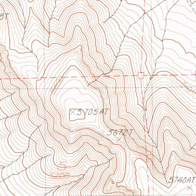 United States Geological Survey Three Man Butte Well, OR (1982, 24000-Scale) digital map