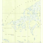 United States Geological Survey Three Mile Bay, LA (1949, 31680-Scale) digital map