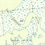 United States Geological Survey Three Mile Bay, LA (1949, 31680-Scale) digital map