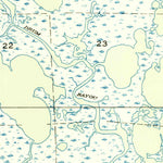 United States Geological Survey Three Mile Bay, LA (1949, 31680-Scale) digital map