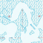 United States Geological Survey Three Mile Bay, LA (1994, 24000-Scale) digital map