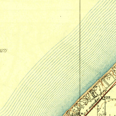 United States Geological Survey Three Oaks, MI-IN (1930, 62500-Scale) digital map