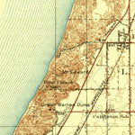 United States Geological Survey Three Oaks, MI-IN (1930, 62500-Scale) digital map