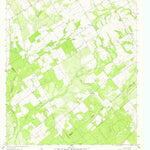 United States Geological Survey Three Oaks, TX (1961, 24000-Scale) digital map