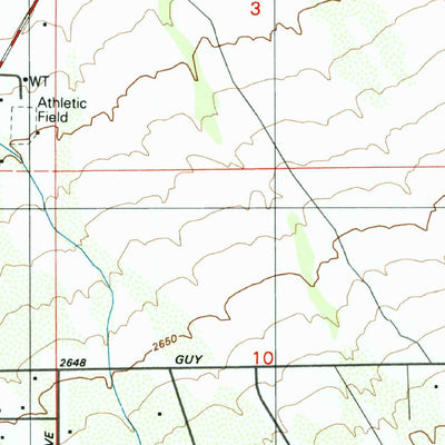 United States Geological Survey Three Points, AZ (1996, 24000-Scale) digital map