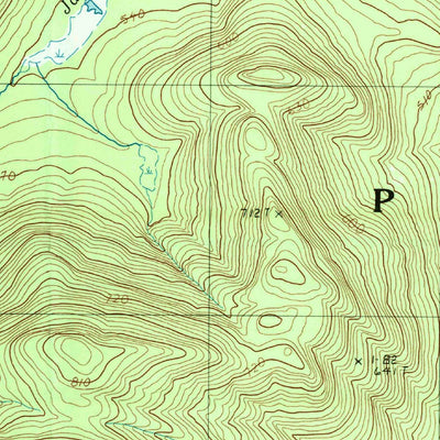 United States Geological Survey Three Ponds Mountain, NY (1997, 25000-Scale) digital map