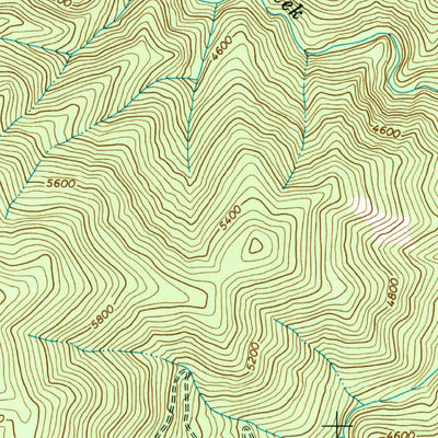 United States Geological Survey Three Prong Mountain, ID (1966, 24000-Scale) digital map