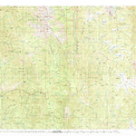 United States Geological Survey Three Rivers, CA (1978, 100000-Scale) digital map