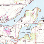 United States Geological Survey Three Rivers East, MI (1972, 24000-Scale) digital map