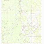 United States Geological Survey Three Rivers, MS (1982, 24000-Scale) digital map
