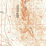 United States Geological Survey Three Rivers, NM (1947, 62500-Scale) digital map