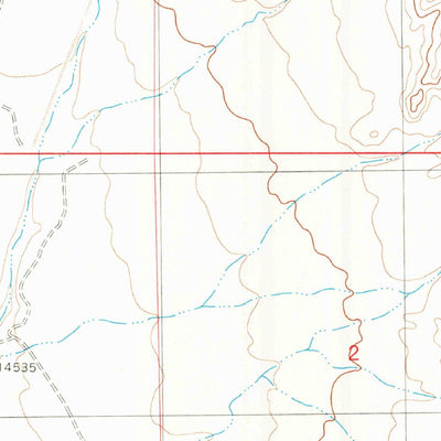 United States Geological Survey Three Rivers, NM (1981, 24000-Scale) digital map