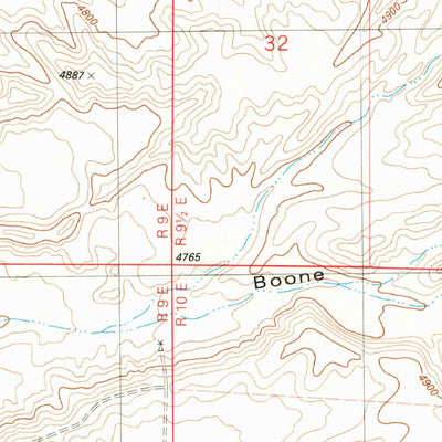 United States Geological Survey Three Rivers, NM (1981, 24000-Scale) digital map
