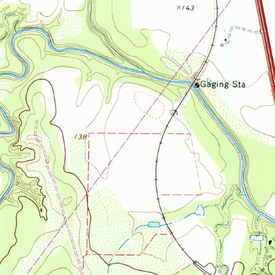 United States Geological Survey Three Rivers, TX (1967, 24000-Scale) digital map