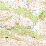 United States Geological Survey Three Sisters, CA (1954, 24000-Scale) digital map