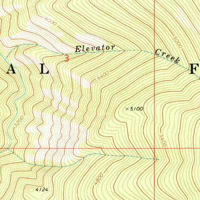 United States Geological Survey Three Sisters, ID (1969, 24000-Scale) digital map
