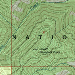 United States Geological Survey Three Sisters, ID (1995, 24000-Scale) digital map