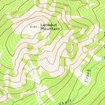 United States Geological Survey Three Sisters, MT (1970, 24000-Scale) digital map