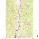 United States Geological Survey Three Sisters, MT (1995, 24000-Scale) digital map