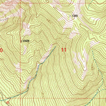United States Geological Survey Three Sisters, MT (1995, 24000-Scale) digital map