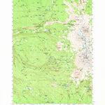 United States Geological Survey Three Sisters, OR (1959, 62500-Scale) digital map