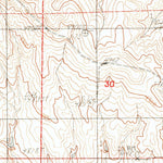 United States Geological Survey Threemile Creek Reservoir, WY (1984, 24000-Scale) digital map