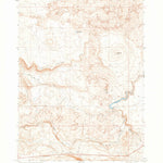 United States Geological Survey Threemile Hill, OR (1969, 24000-Scale) digital map