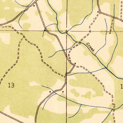 United States Geological Survey Threet, AL (1936, 24000-Scale) digital map