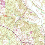 United States Geological Survey Threet, AL (1954, 24000-Scale) digital map