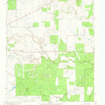 United States Geological Survey Throckmorton NE, TX (1965, 24000-Scale) digital map
