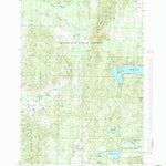 United States Geological Survey Thumb Lake, MI (1986, 24000-Scale) digital map