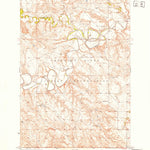 United States Geological Survey Thunder Butte, SD (1951, 24000-Scale) digital map