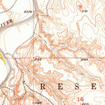 United States Geological Survey Thunder Butte, SD (1951, 24000-Scale) digital map