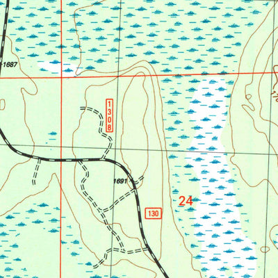 United States Geological Survey Thunder Creek, WI (2005, 24000-Scale) digital map