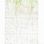 United States Geological Survey Thunder Gulch, ID (1987, 24000-Scale) digital map