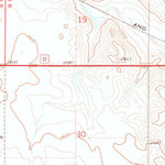 United States Geological Survey Thunder Hawk, SD-ND (1972, 24000-Scale) digital map