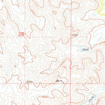 United States Geological Survey Thunder Hawk, SD-ND (1972, 24000-Scale) digital map