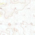 United States Geological Survey Thunder Hawk SW, SD (1972, 24000-Scale) digital map