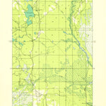 United States Geological Survey Thunder Lake, MI (1931, 31680-Scale) digital map