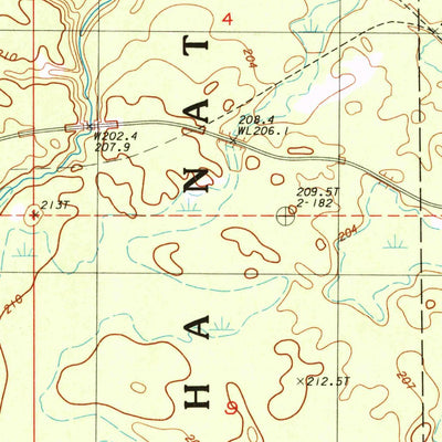 United States Geological Survey Thunder Lake, MI (1983, 24000-Scale) digital map