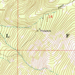 United States Geological Survey Thunder Mountain, MT (1967, 24000-Scale) digital map