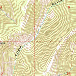 United States Geological Survey Thunder Mountain, MT (1967, 24000-Scale) digital map