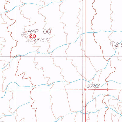 United States Geological Survey Thunder Mountain, NV (1987, 24000-Scale) digital map