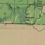 United States Geological Survey Thunder Mountain, WI (1940, 48000-Scale) digital map