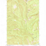 United States Geological Survey Thunderbolt Mountain, MT (1965, 24000-Scale) digital map