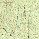 United States Geological Survey Thunderhead Mountain, NC-TN (2000, 24000-Scale) digital map