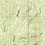 United States Geological Survey Thunderhead Mountain, NC-TN (2000, 24000-Scale) digital map