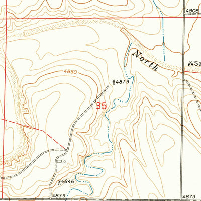 United States Geological Survey Thurman, CO (1977, 24000-Scale) digital map