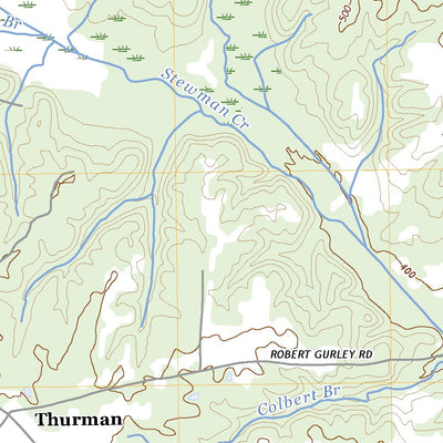 United States Geological Survey Thurman, TN (2022, 24000-Scale) digital map