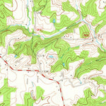 United States Geological Survey Thurmond, NC (1971, 24000-Scale) digital map